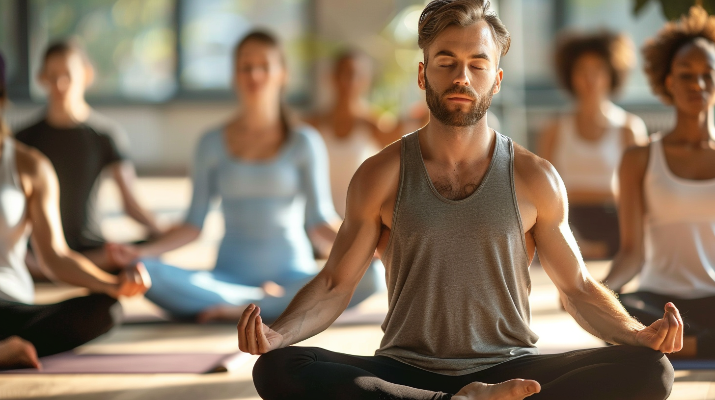 Медитація в позі лотоса